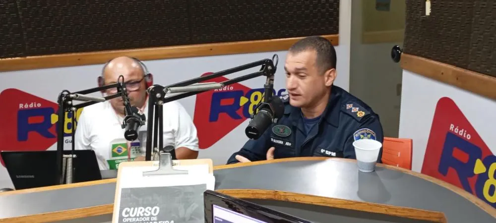 COMANDANTE DA PM PARTICIPA DO PROGRAMA 89 EM ALERTA NA RONDÔNIA FM 89,9