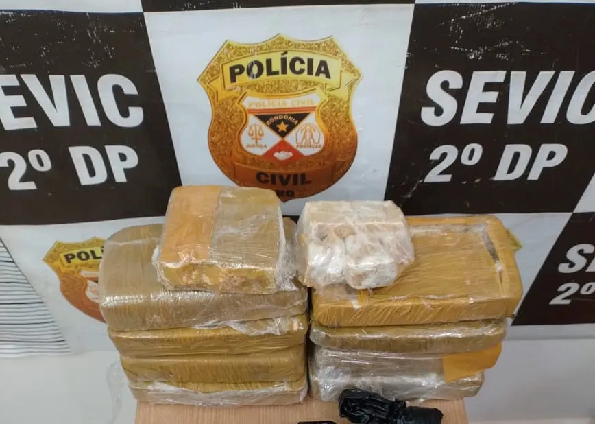 Policiais da 2ª DP prendem um e apreendem 8 kg de crack na capital