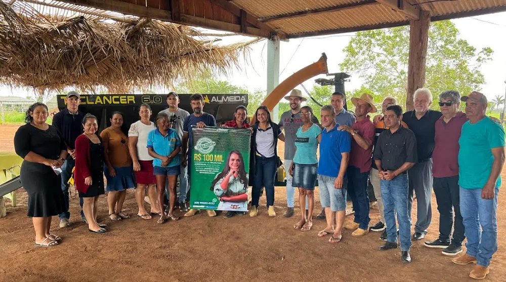 Emenda da Dra. Taíssa garante maquinários agrícolas para o distrito de União Bandeirantes