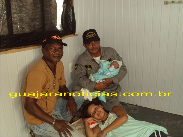 Policial civil atua como parteiro no Distrito de Surpresa por falta de profissionais de saúde. - Fotos