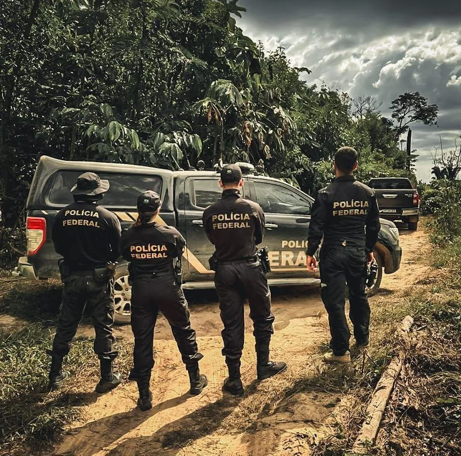 PF realiza ação para prevenção de crimes na Terra Indígena Igarapé Laje