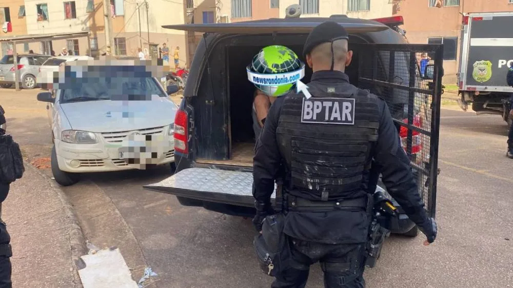 BPTAR prende foragido que ‘curiava’ durante registro de homicídio no Orgulho do Madeira