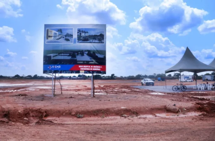 Por um mutirão pelo novo pronto socorro de Porto Velho – 6 meses depois do pomposo lançamento, obra do novo heuro é miragem