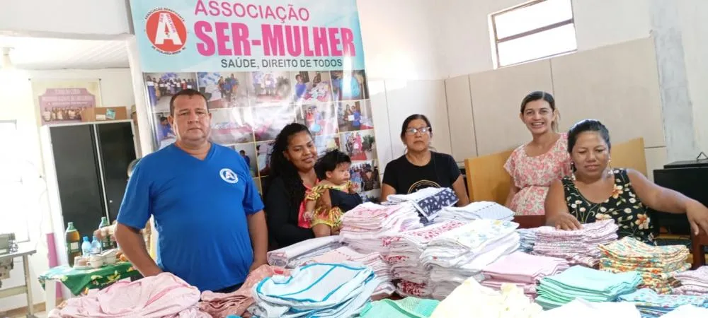 ASSOCIAÇÃO SER MULHER ENCERROU MAIS UM CURSO PROFISSIONALIZANTE 