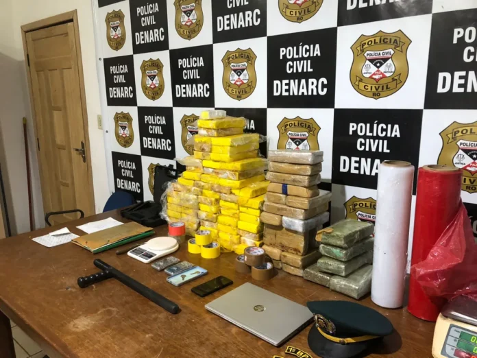 80 QUILOS – Militar da reserva resolve empreender no tráfico da cocaína; seu comparsa está preso, ele, procurado