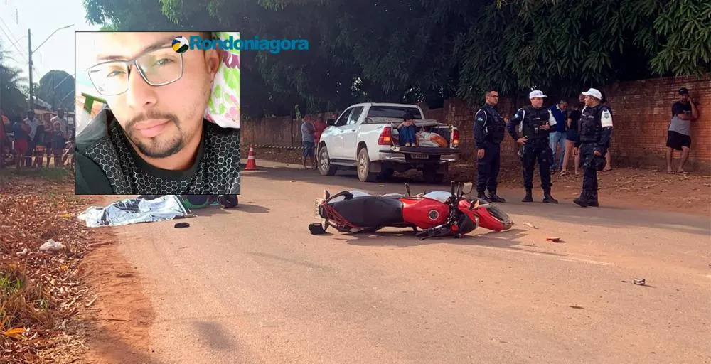 Motociclista morre e passageiro fica gravemente ferido em acidente na zona leste de Porto Velho