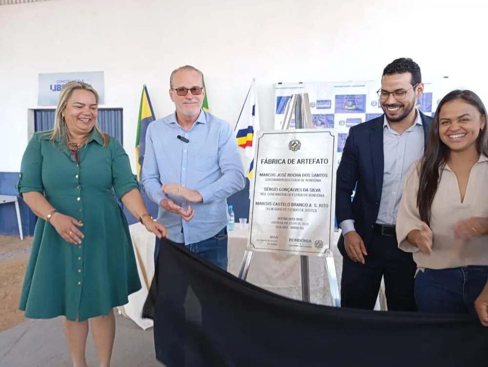 DEPUTADA DRA. TAISSA INAUGURA FABRICA DE ARTEFATOS EM GUAJARÁ-MIRIM 