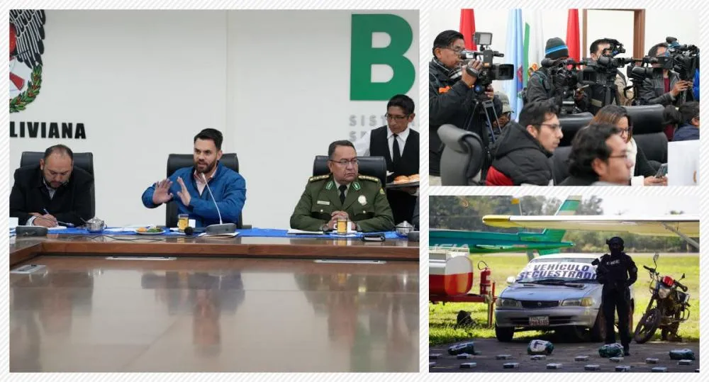Governo da Bolívia comemora combate e apreensões recordes de cocaína
