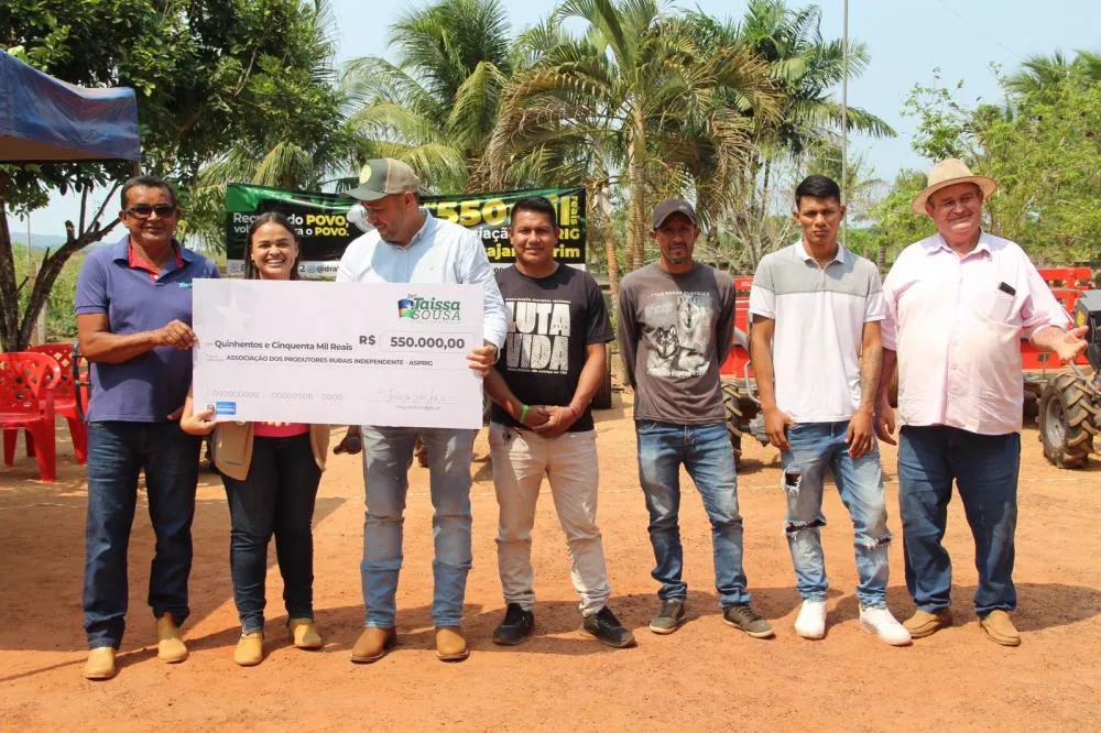 Dra. Taíssa Entrega Maquinários à ASPRIG com Emenda de R$ 550 Mil para Fortalecer Agricultura em Guajará-Mirim