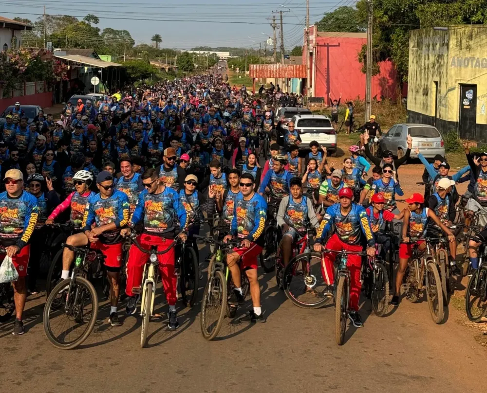 ESPORTE E COMUNIDADE: Dra. Taíssa participa da XX Bike Trilha em Guajará-Mirim