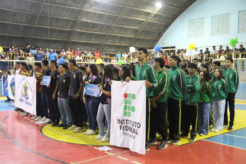 Dra. Taíssa participa da abertura dos Jogos Escolares de Rondônia na Região Mamoré