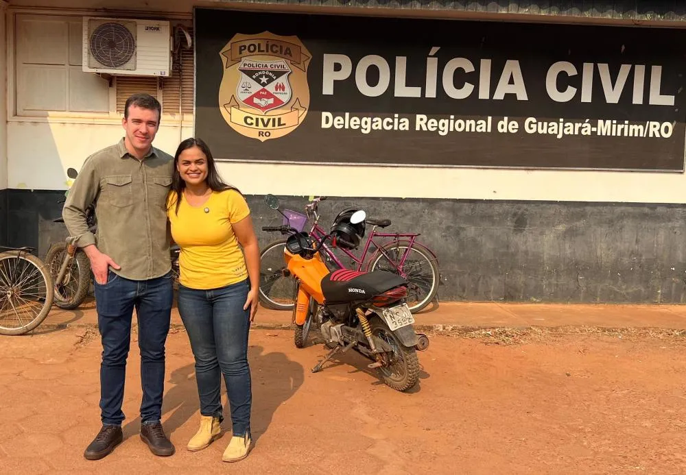 Dra. Taissa recepciona novo Médico Legista de Guajará-Mirim