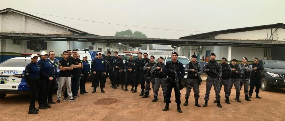 GUAJARÁ-MIRIM – POLÍCIA MILITAR COM APOIO DE DIVERSOS ORGÃOS DEFLAGRA OPERAÇÃO PARABELLUM