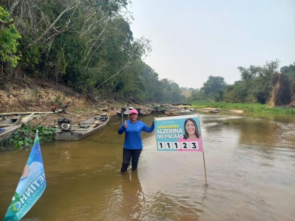 ALZERINA DO PACAÁS AGRADECE VOTOS E REAFIRMA A LUTA PELOS EXTRATIVISTAS
