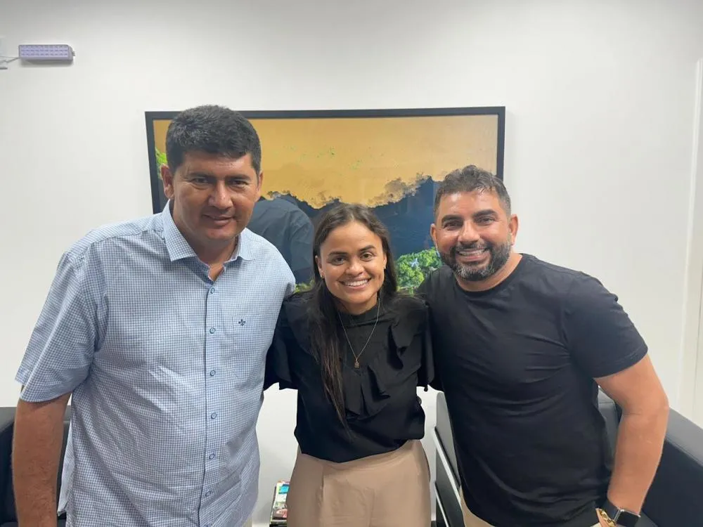 Dra. Taíssa recebe prefeito e vice-prefeito eleitos de Guajará-Mirim, Fábio Netinho e Ricardo Maia