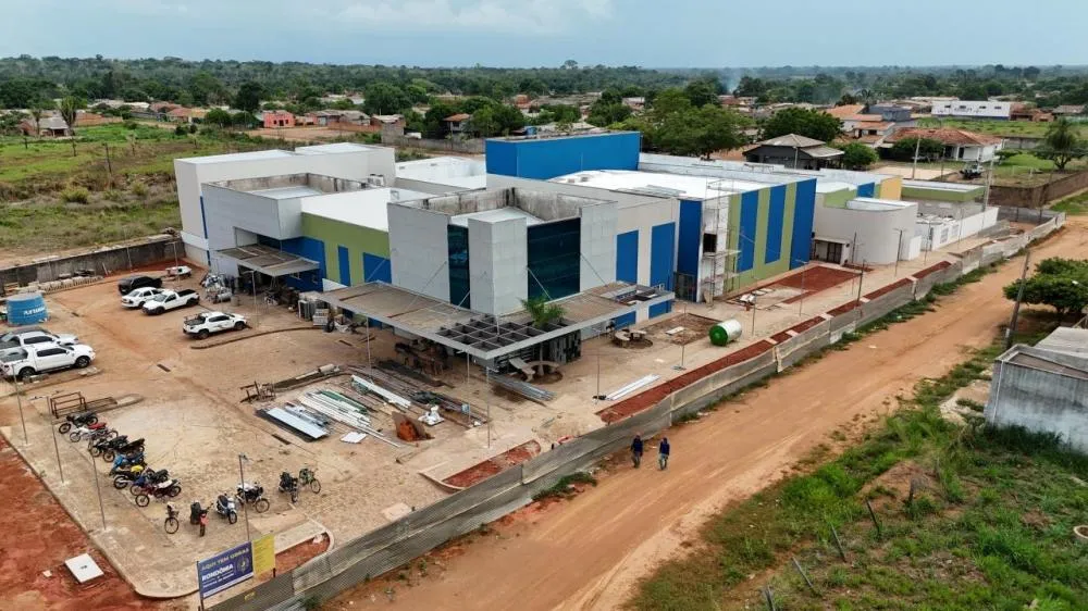 Dra. Taíssa acompanha avanços nas Obras do Hospital Regional de Guajará-Mirim e destaca 85% de conclusão