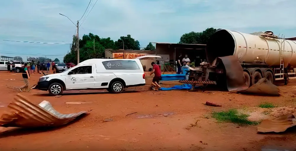 Corpo dilacerado por explosão de tanque em Vilhena era de adolescente