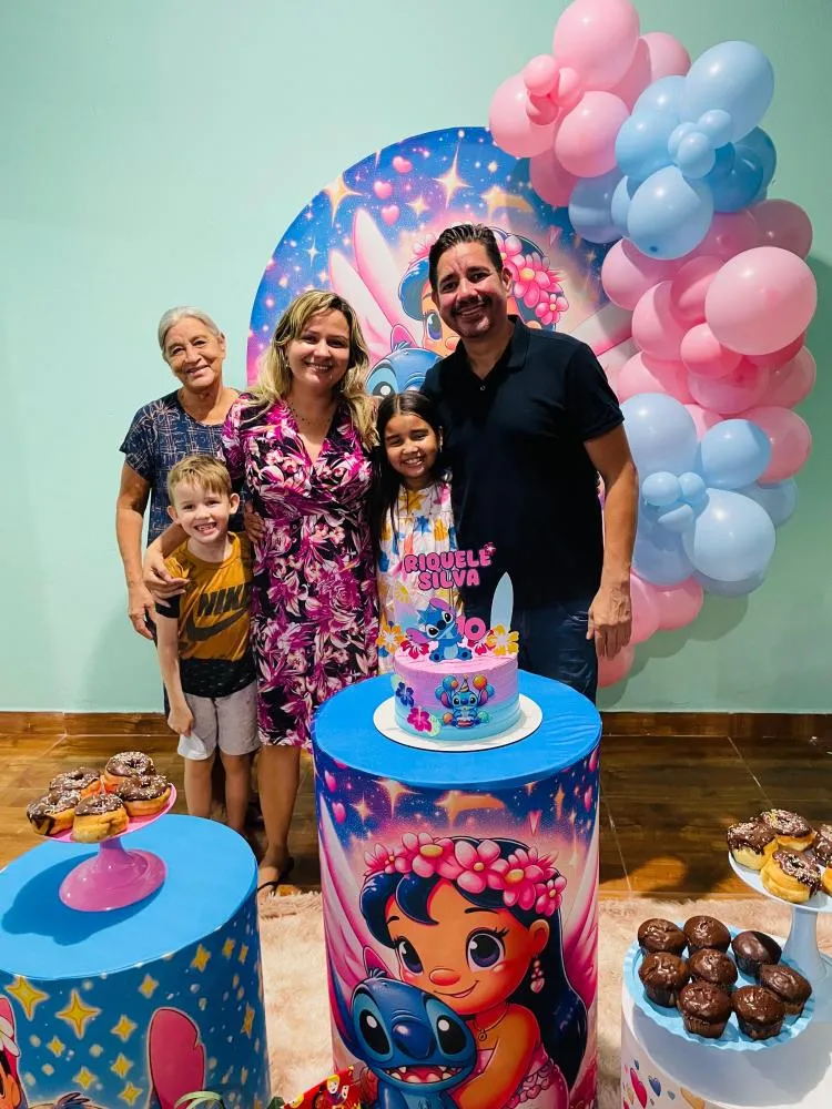 RADIALISTA CELEBRA ANIVERSÁRIO DA FILHA RIQUELE SILVA EM GRANDE ESTILO