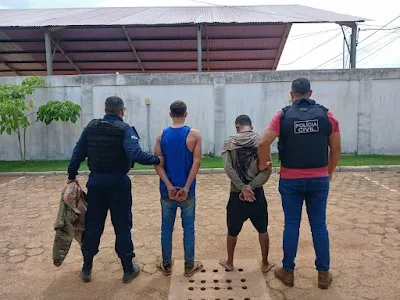POLÍCIA CIVIL E MILITAR REALIZAM PRISÕES POR FURTO E ROUBO EM NOVA MAMORÉ