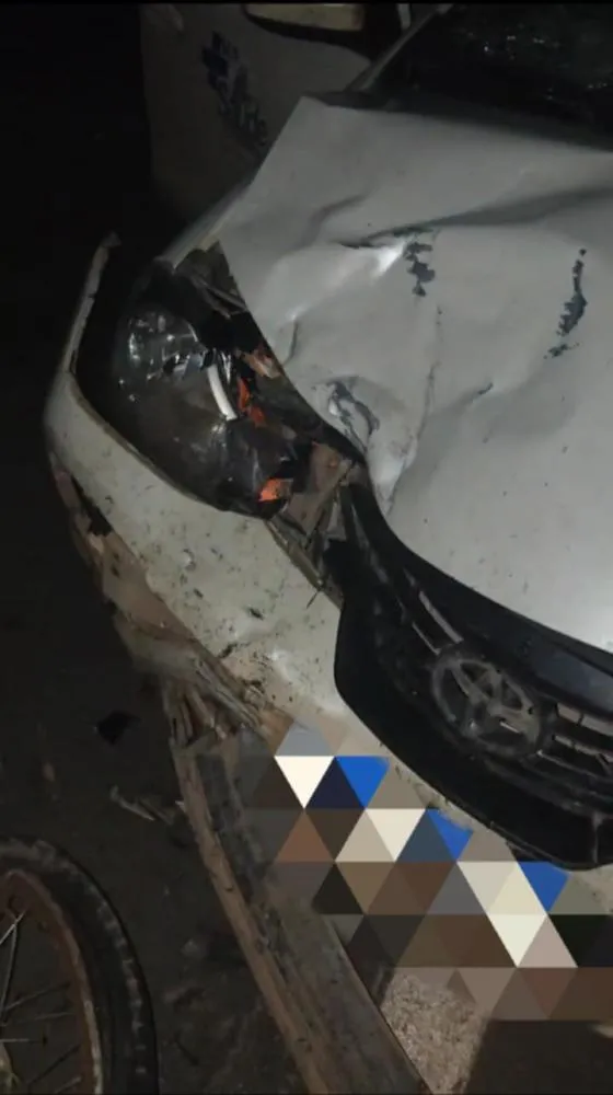 ACIDENTE ENTRE CARRO E MOTOCICLETA DEIXA UMA VÍTIMA FATAL NA SAÍDA DE NOVA MAMORÉ