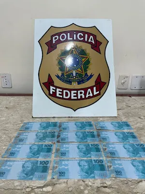 PF prende em flagrante suspeito de adquirir notas falsas em Guajará-Mirim 