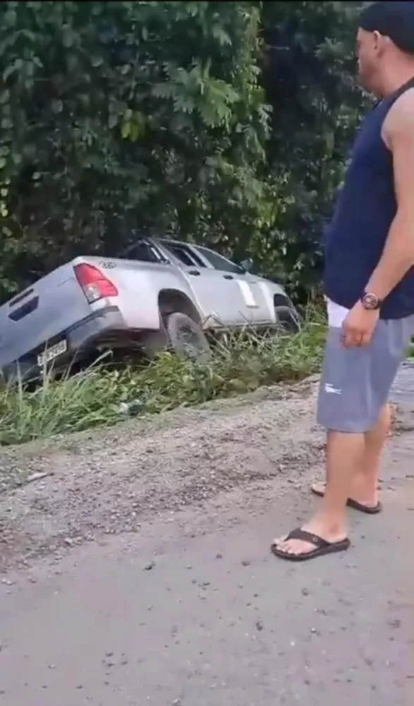 MAIS UM VEÍCULO DA SAÚDE ENVOLVIDO EM ACIDENTE NA BR-364