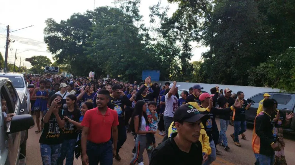 MARCHA PARA JESUS 2024 MOBILIZA GUAJARÁ-MIRIM EM UM EVENTO DE FÉ E UNIDADE
