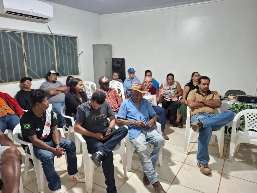 ENCONTRO COM EXTRATIVISTAS DO RIO OURO PRETO NO ICMBIO FOI UM SUCESSO