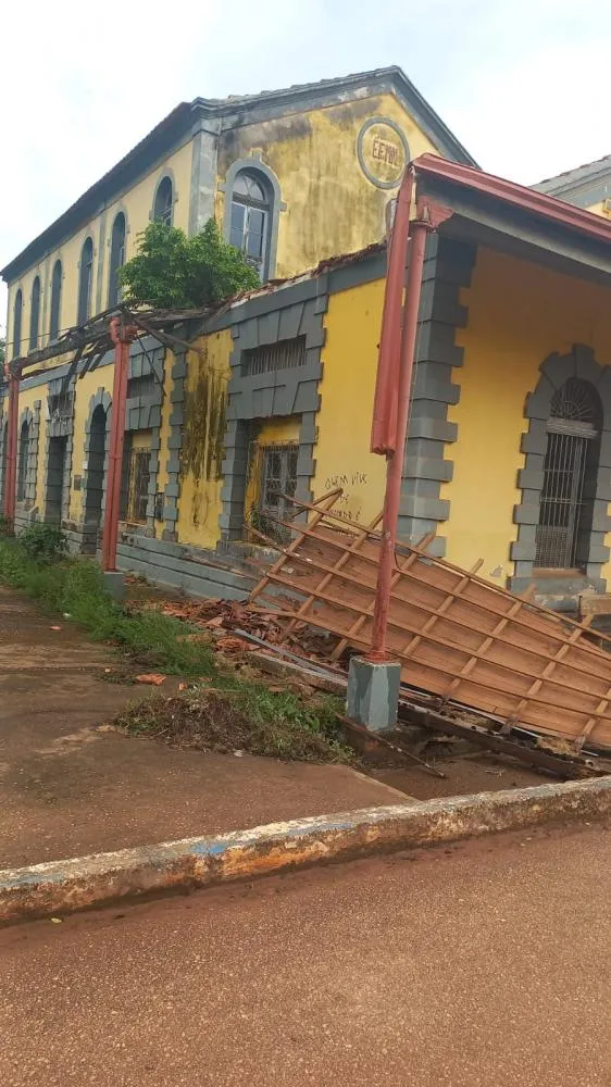 PARTE DA ESTRUTURA DO MUSEU DESABA EM GUAJARÁ MIRIM