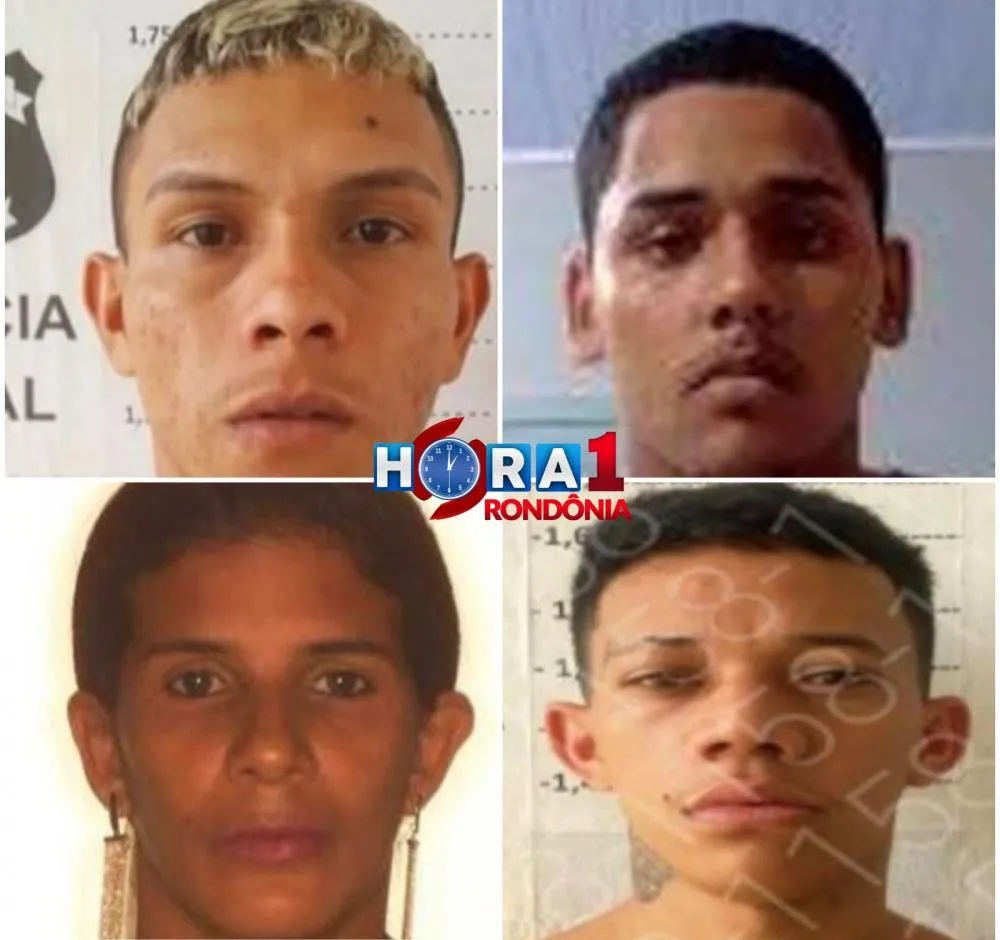 IDENTIFICADOS: Polícia Civil de Rondônia procura quatro suspeitos envolvidos na execução do cabo da PM