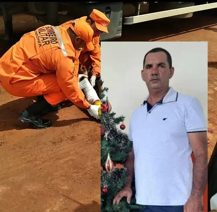 ACIDENTE EM GUAJARÁ-MIRIM: MOTOCICLISTA COLIDE COM CARRETA EM ESTACIONAMENTO