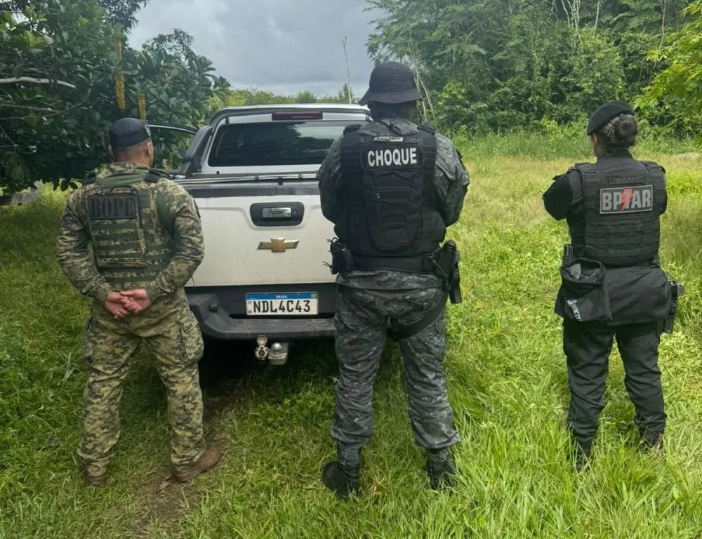 HOmem que gravou vídeo dizendo ser inocente de crimes em Porto Velho é preso em Guajará-Mirim com camioneta furtada