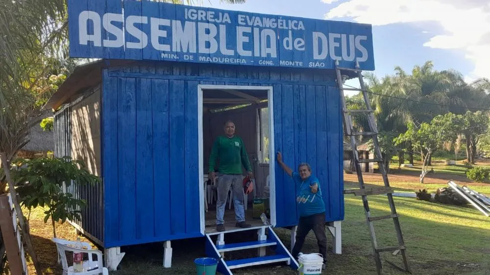 INAUGURAÇÃO DA CONGREGAÇÃO MONTE SIÃO NO RIO PACAÁS NOVOS
