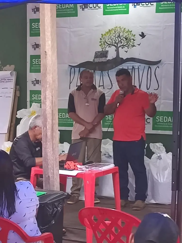 ASSOCIAÇÃO PRIMAVERA PARTICIPA DE REUNIÃO COM TÉCNICOS DA SEDAM NA RESERVA DO RIO PACAÁS NOVOS