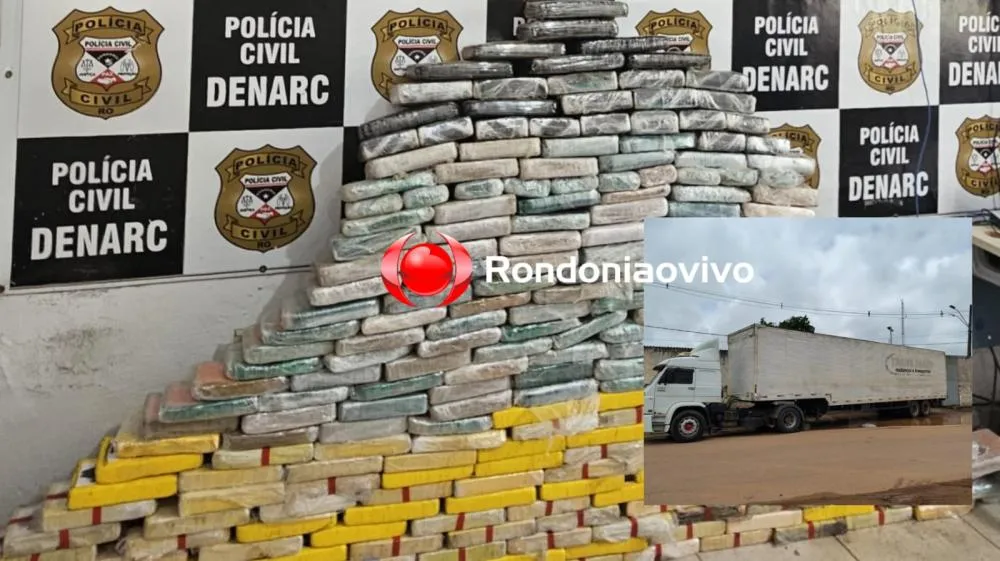 FRONTEIRAS PROTEGIDAS: Denarc prende motorista de carreta com 270 quilos de cocaína