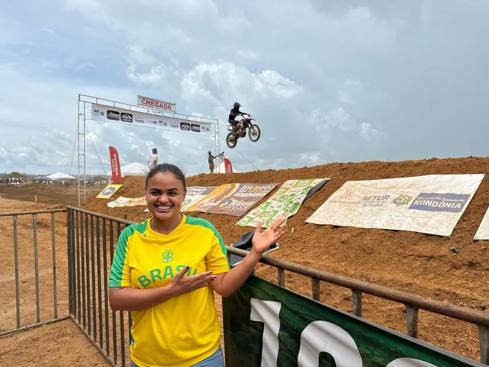 Em Nova Dimensão, Motocross agita o distrito com emenda de R$ 100 mil da Deputada Dra. Taíssa