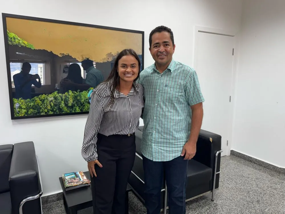 Deputada Dra. Taissa Sousa recebe Sérgio do Skinão, prefeito Presidente Médici e ouve demandas