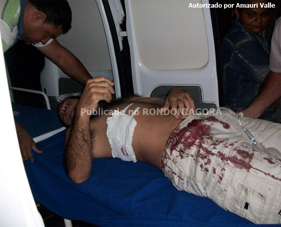 VEREADOR DO PT EM MACHADINHO É BALEADO EM CASA