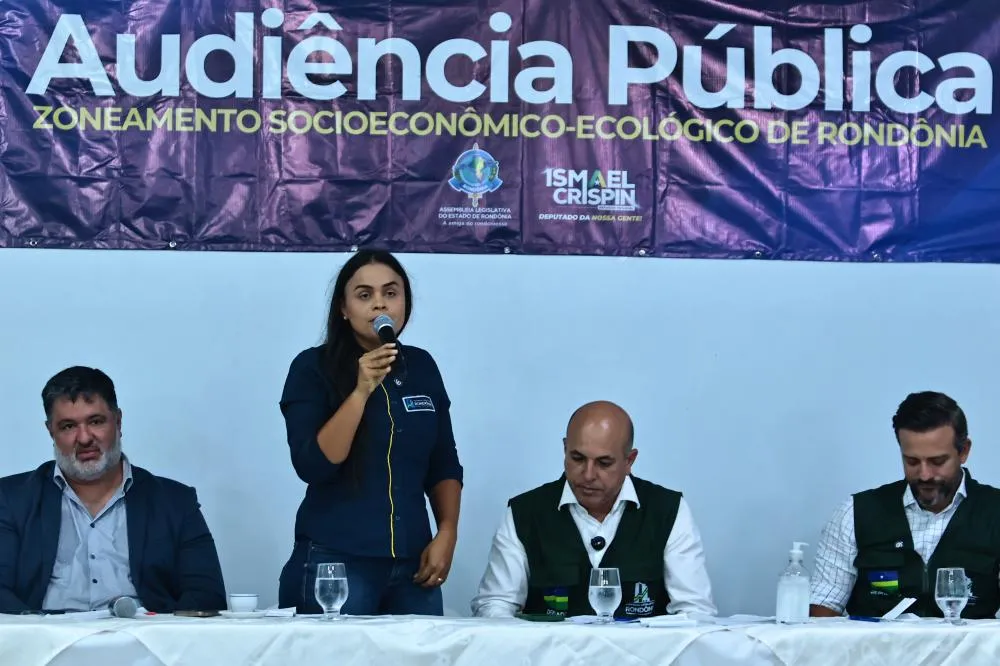 Deputada Dra. Taissa defende melhorias no zoneamento durante audiência pública em Alta Floresta do Oeste