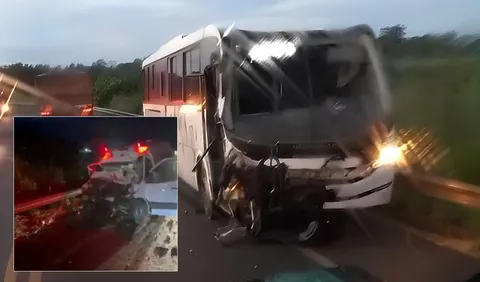 Paciente e técnica de enfermagem morrem em outro acidente envolvendo ambulância na BR-364