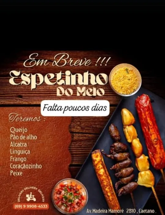 ESPETINHO DO MELO: UMA NOVA OPÇÃO GASTRONÔMICA EM GUAJARÁ-MIRIM