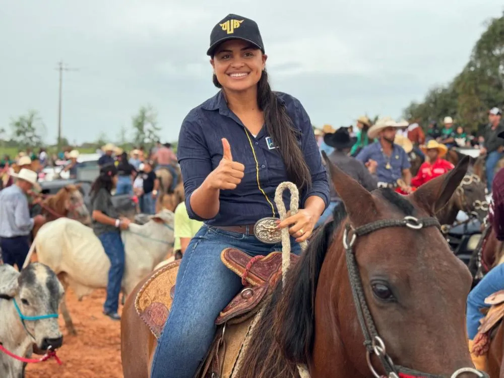Dra. Taíssa prestigia a 2ª Cavalgada do Produtor Rural em Nova Dimensão