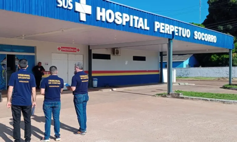 Fiscalização do TCE constata ausência de profissionais de saúde e fragilidades na estrutura do hospital municipal de Guajará-Mirim