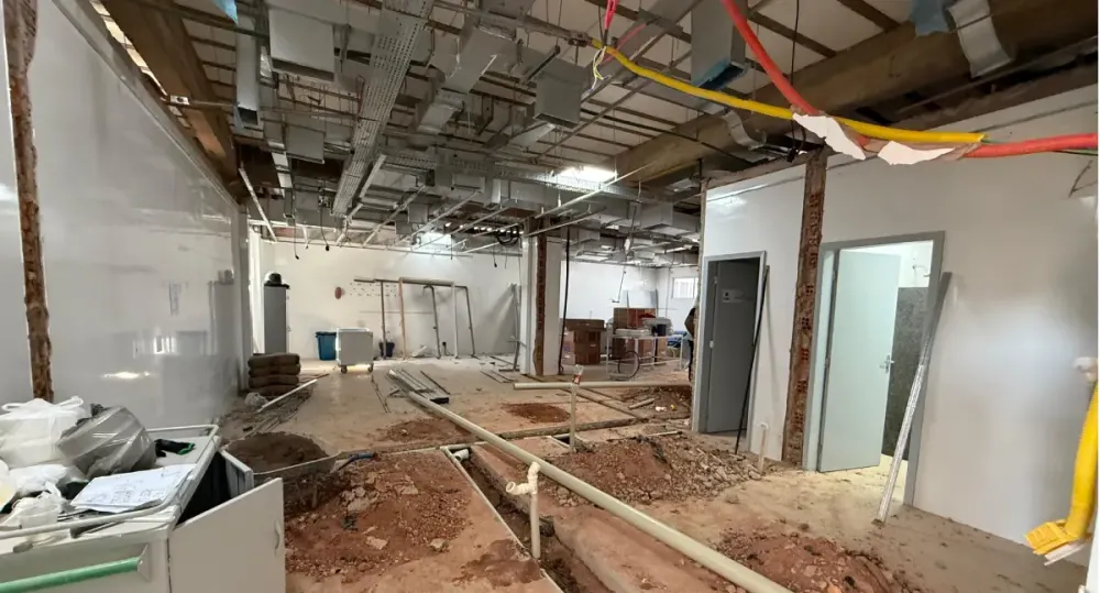 Dra. Taíssa fiscaliza avanço das obras no Hospital Regional de Guajará-Mirim