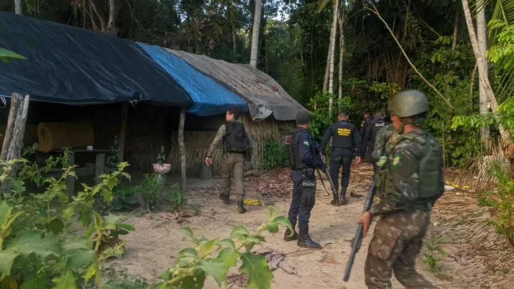 OPERAÇÃO CURARETINGA III: Exército e outras forças atuam contra crimes ambientais e ilícitos transnacionais
