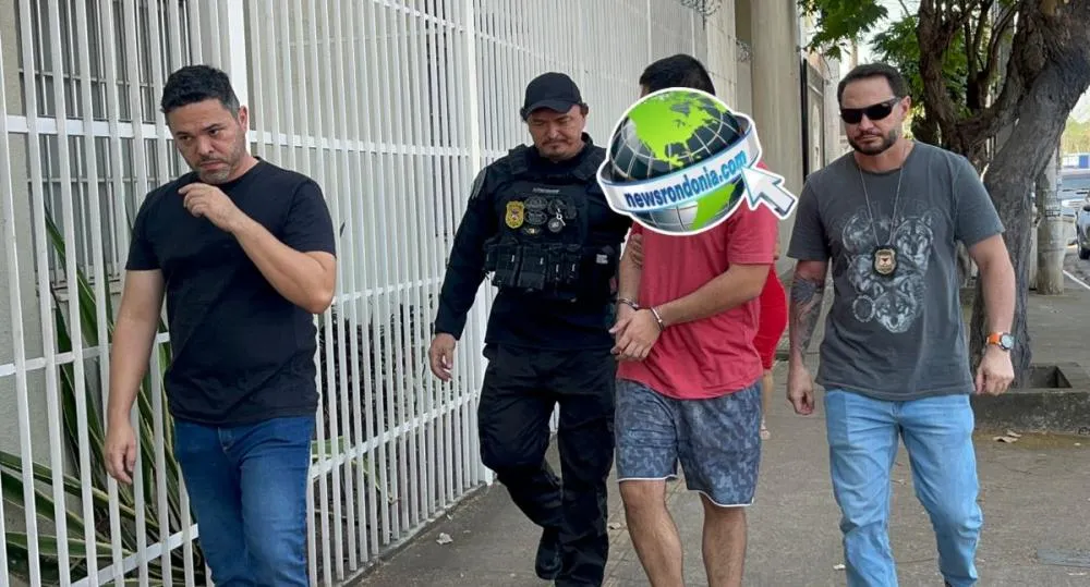 Homem é preso em Porto Velho após dopar e sequestrar namorada para extorquir família