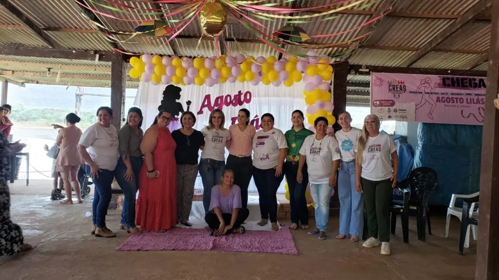DRA. ÂNGELA OLIVEIRA MINISTRA PALESTRA SOBRE VIOLÊNCIA DOMÉSTICA EM EVENTO PROMOVIDO PELO CREAS NA PÉROLA DO MAMORÉ