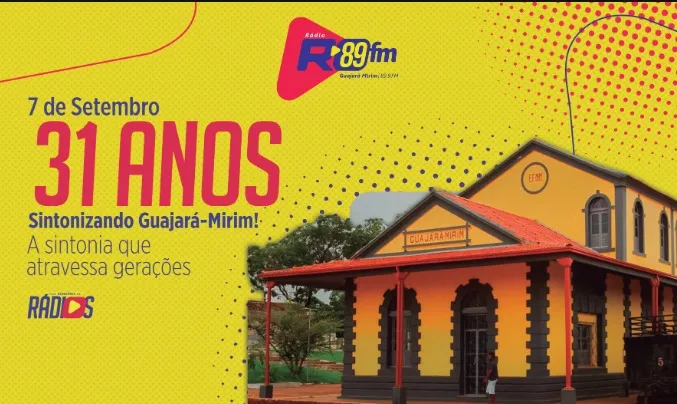 RONDÔNIA FM 89,9 COMEMORA 31 ANOS DE HISTÓRIA, ALEGRIA E SUCESSO EM GUAJARÁ-MIRIM