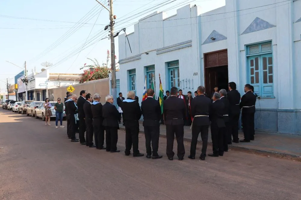 LOJA MAÇÔNICA FÉ E CONFIANÇA Nº 1 DESFILA NA XV DE NOVEMBRO NO DIA DA INDEPENDÊNCIA DO BRASIL