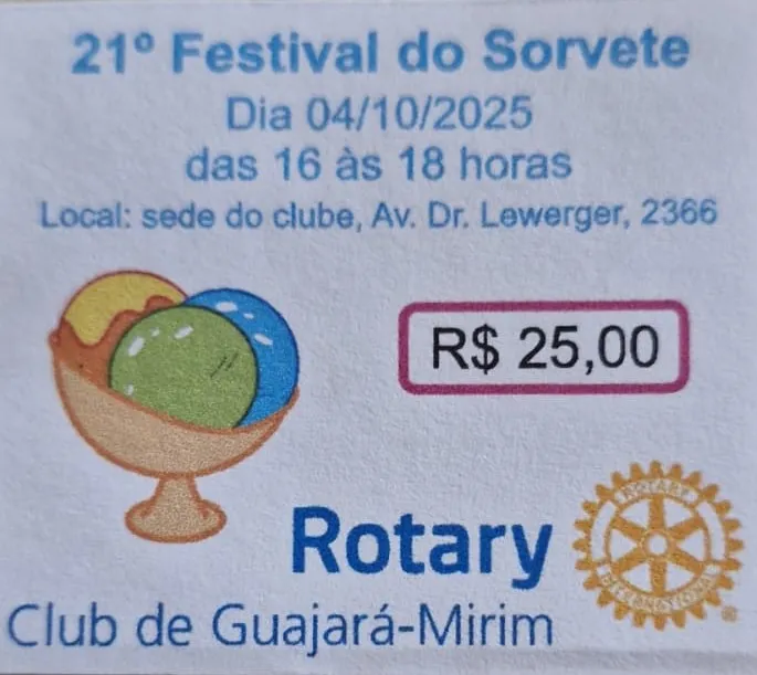 PROGRAMA BAÚ DA RONDÔNIA REALIZA SORTEIO PARA O 21º FESTIVAL DO SORVETE DO ROTARY CLUB